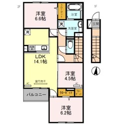 T’ｓ　スクエア下鴨の物件間取画像